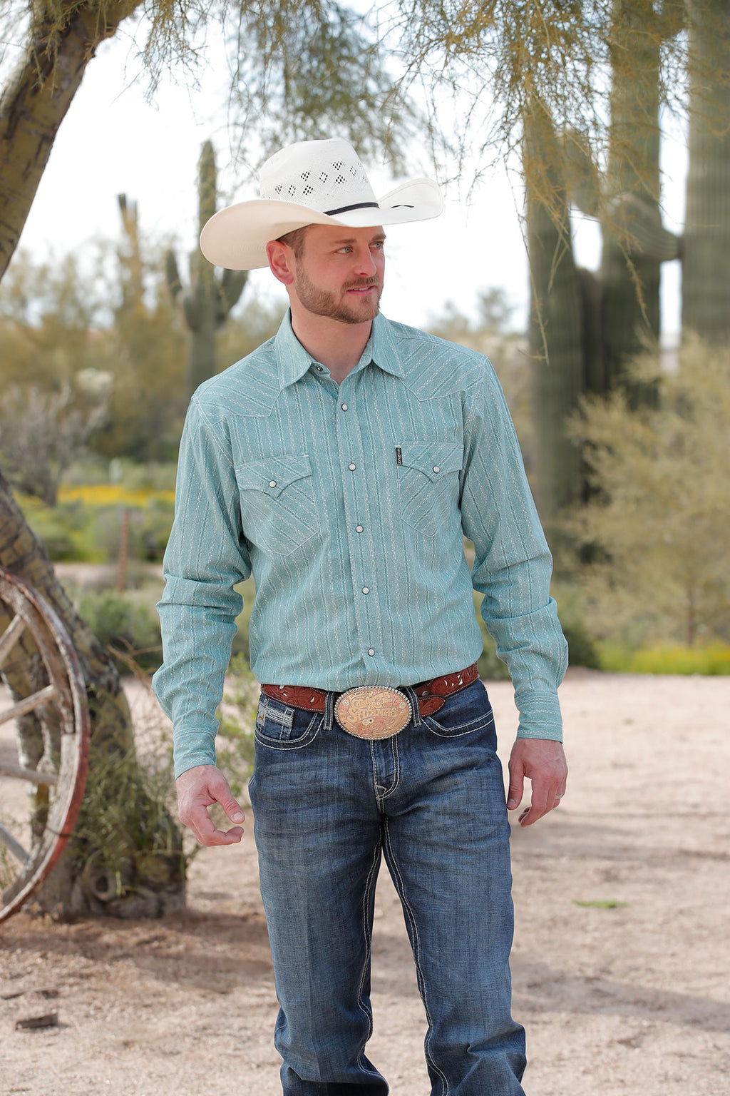 CINCH Men's Modern Fit Western Button-Down Shirt