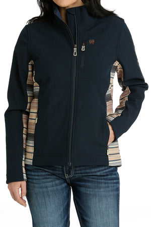 CINCH Women's Navy Concealed Cary Bonded Jacket