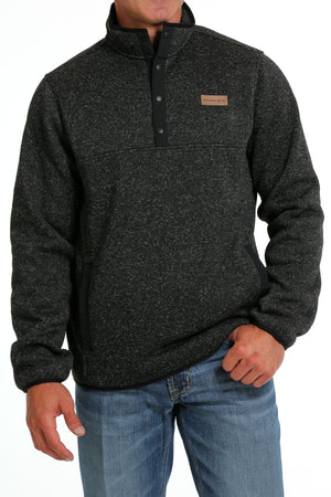 CINCH Men's Quarter Zip Pullover Sweater