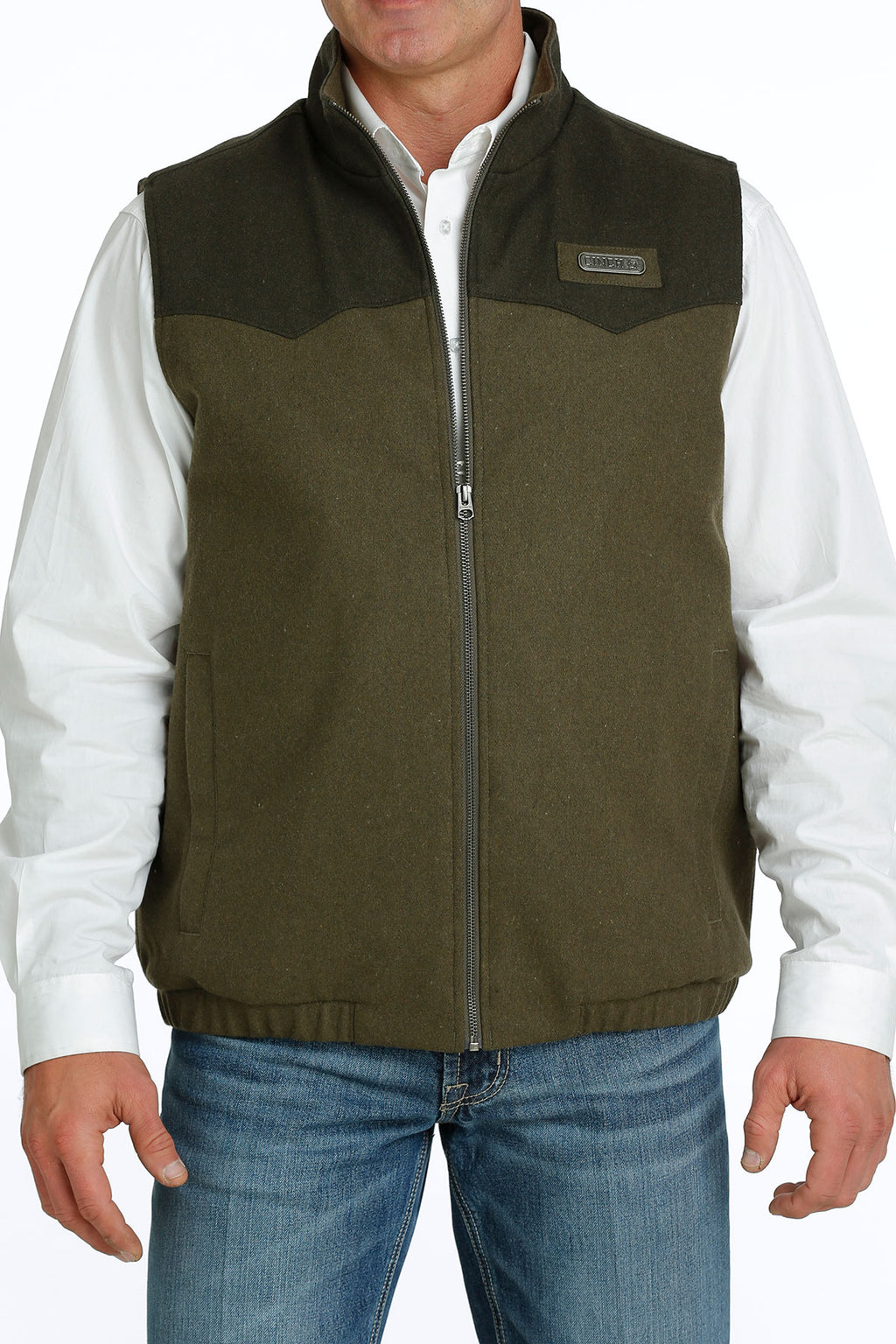 CINCH Men's Concealed Carry Wooly Vest