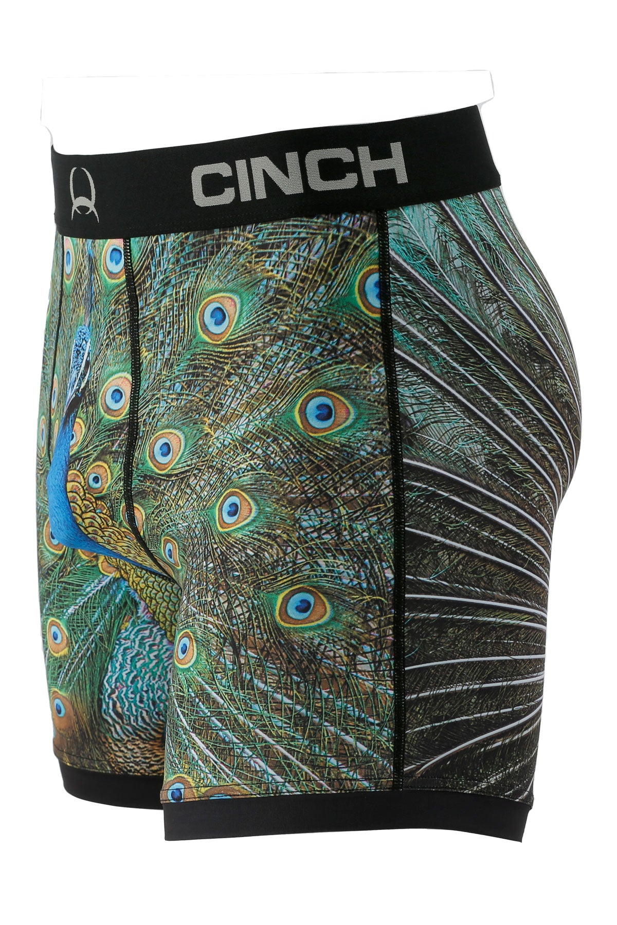 CINCH Men's Peacock Boxer Brief