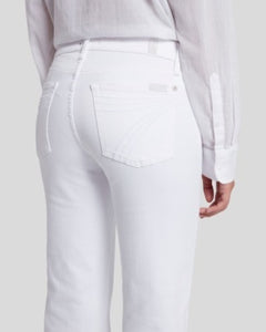 7 FOR ALL MANKIND-Luxe White- Tailorless Dojo Trouser