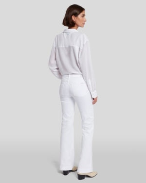 7 FOR ALL MANKIND-Luxe White- Tailorless Dojo Trouser