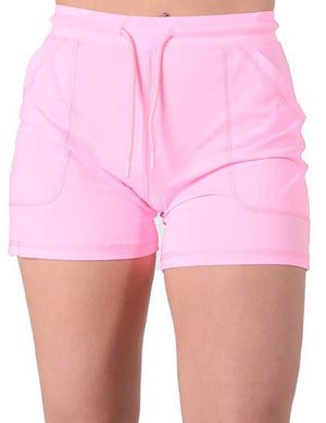 COWGIRL TUFF Ladies Bubblegum Pink Breathe Instant Cooling UPF Shorts