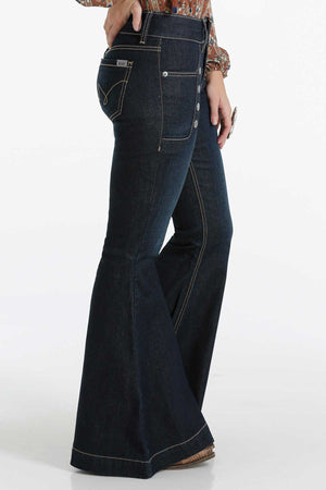 CRUEL GIRL Women's Hannah Far-Out Flare Jeans