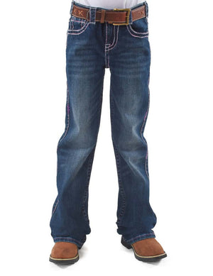 COWGIRL TUFF Girl's Pink Sparkle Jeans