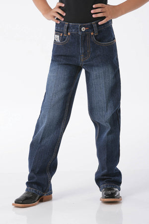 CINCH Boy's White Label Dark Jeans (Slim/Regular)