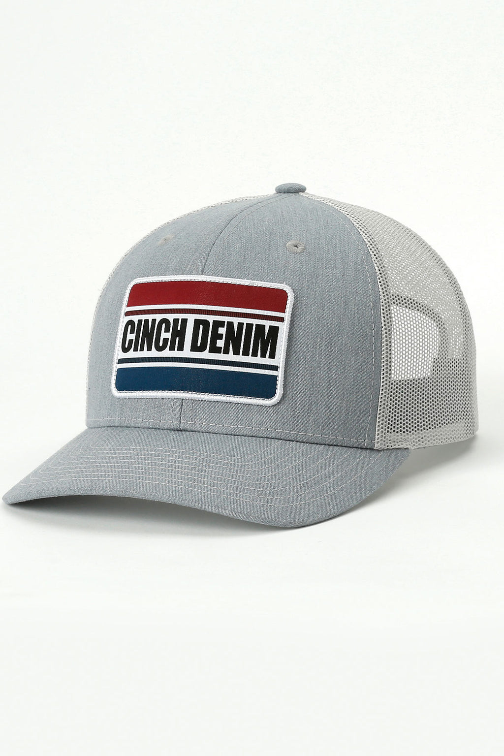 CINCH Men's Grey Logo Trucker Cap