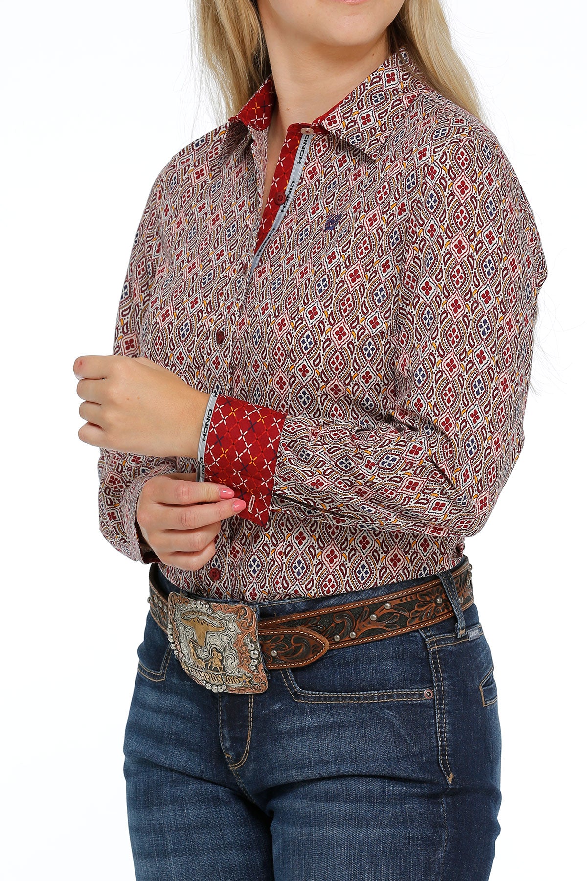 CINCH Women's Button-Down Western Shirt