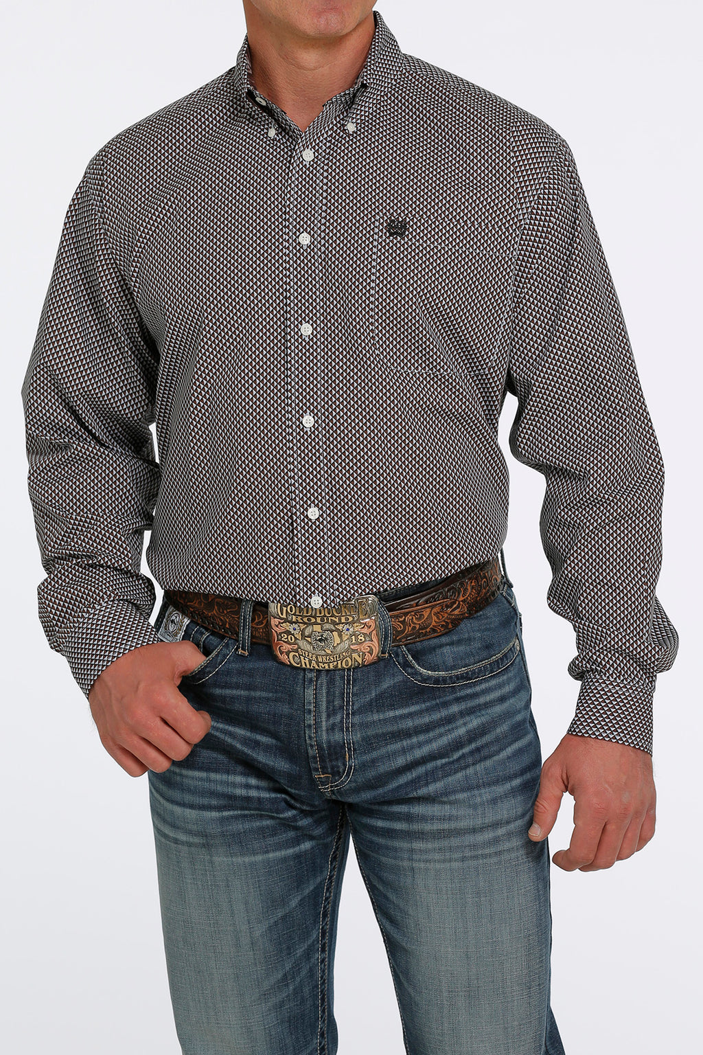 CINCH Men's Button-Down Western Shirt