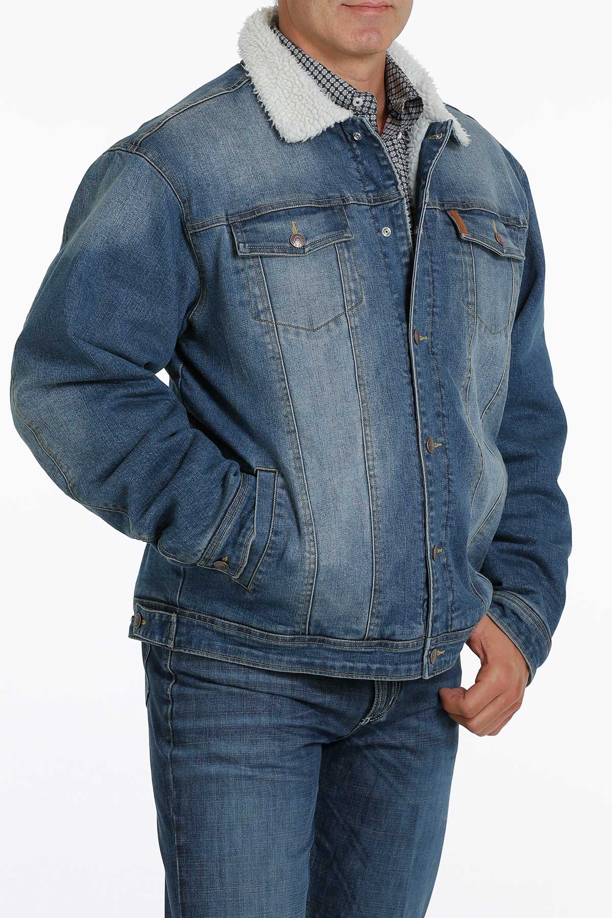 CINCH Men's Denim Trucker Jacket