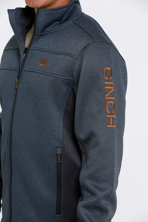 Cinch Men's Lightweight Navy Sweater Jacket