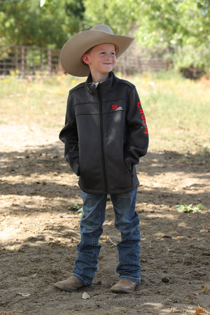 CINCH Boy's "Match Dad" Lightweight Charcoal Jacket