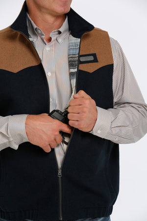 CINCH Men's Concealed Carry Wooly Vest