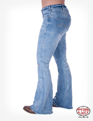 COWGIRL TUFF Women's Festival Trouser Jean